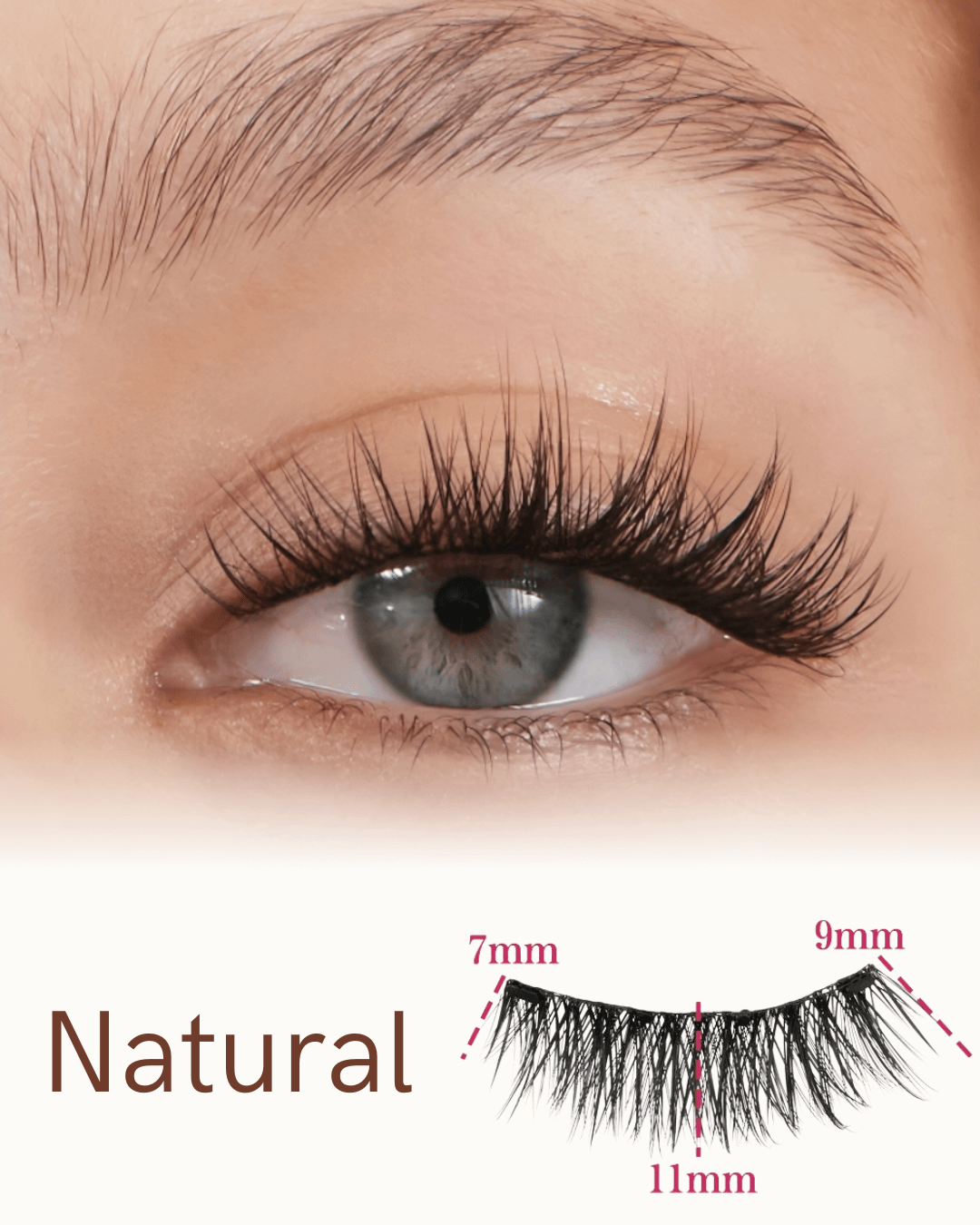 Celashe™ Reusable All - in - One magnetic eyelash - Celashe